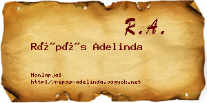 Répás Adelinda névjegykártya